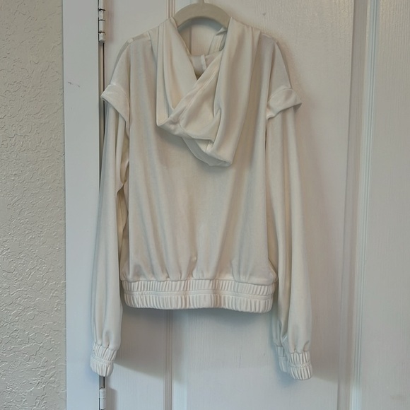 HABITUAL Girls Velour Hoodie & Knit Pant Tracksuit/ Coverup set - Picture 6 of 11